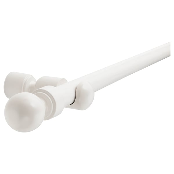 Buy Portion Curtain Rod Set White Stained Online Ikea