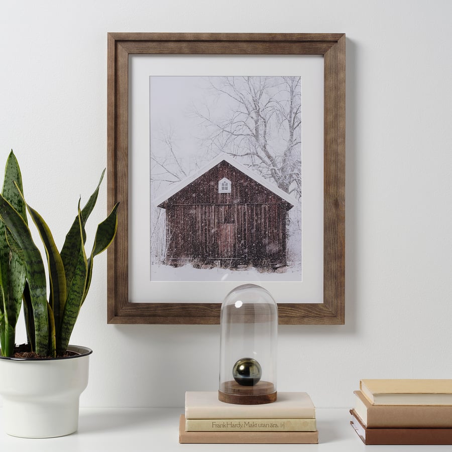 frame, brown, 40x50 cm IKEA