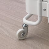 RÅSHULT Trolley, white, 28x38x65 cm