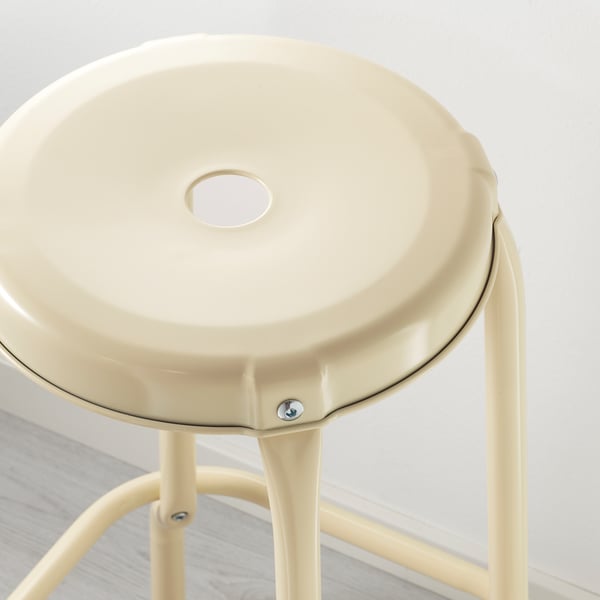 RÅSKOG Bar stool, beige, 63 cm IKEA