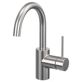A SALLSJÖN tap in stainless steel with a sleek, modern design.