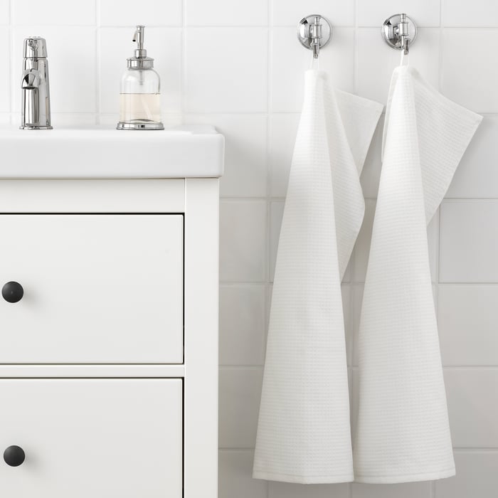 ikea white towels