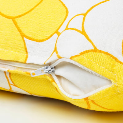 SANDETERNELL Cushion cover, yellow, 50x50 cm
