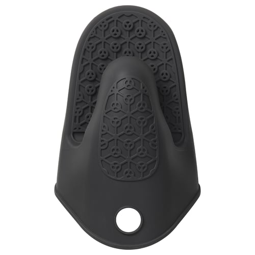 SANDVIVA Oven glove, silicone/dark grey