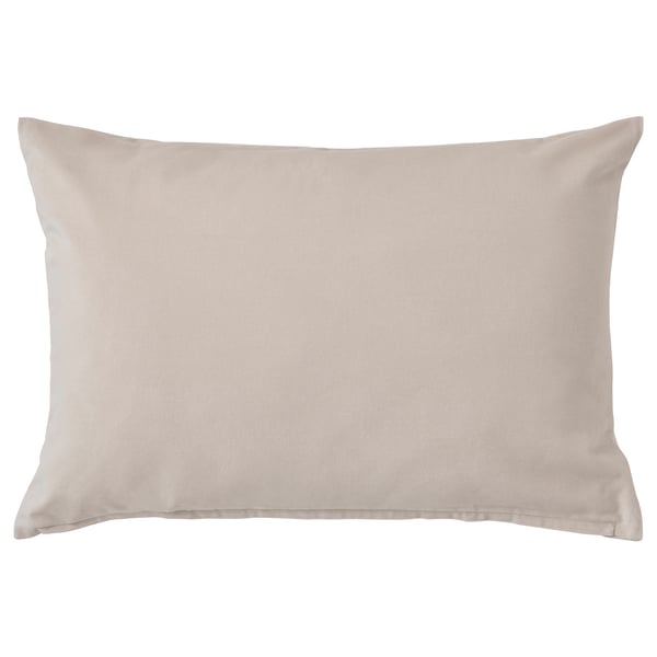 SANELA cushion cover, light beige, 40x58 cm IKEA