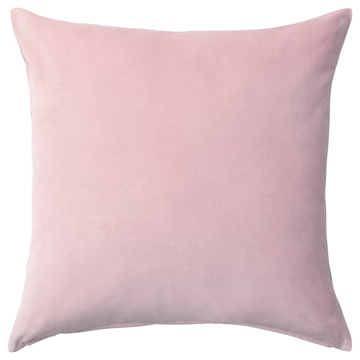 SANELA cushion cover, light pink, 50x50 cm IKEA