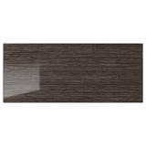 SELSVIKEN Drawer front, patterned high gloss brown, 60x26 cm