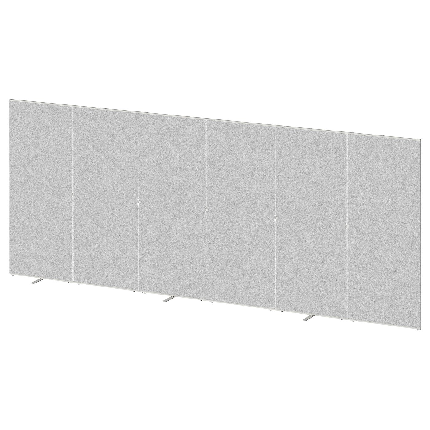 SIDORNA Room divider, grey, 480x195 cm IKEA