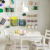 SKÅDIS Pegboard, white, 76x56 cm