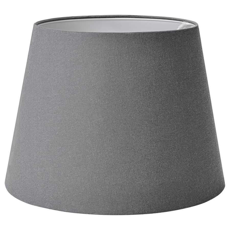 SKOTTORP lamp shade, grey, 42 cm IKEA
