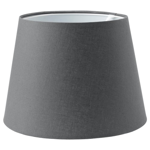 SKOTTORP lamp shade, grey, 33 cm IKEA