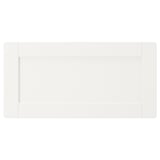 SMÅSTAD Drawer front, white/with frame, 60x30 cm
