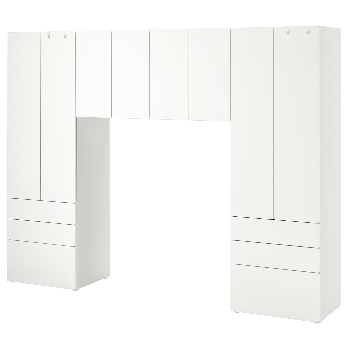 IKEA SMÅSTAD/PLATSA storage combination 240x42x181 cm
