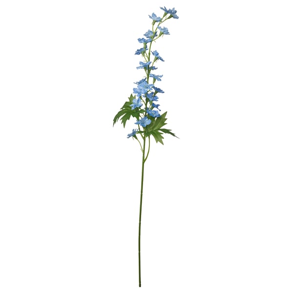 SMYCKA Artificial flower, in/outdoor/Larkspur blue, 60 cm