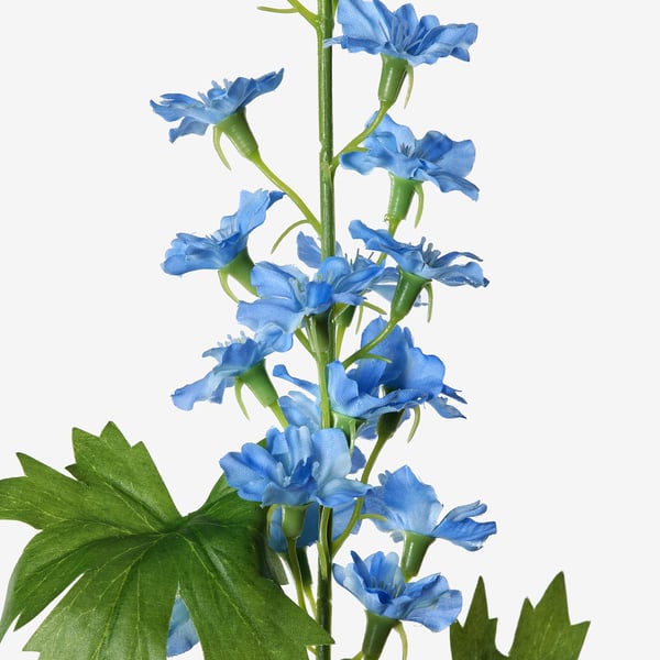 SMYCKA Artificial flower, in/outdoor/Larkspur blue, 60 cm