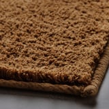 SÖDERSJÖN Bath mat, brown-yellow, 50x80 cm