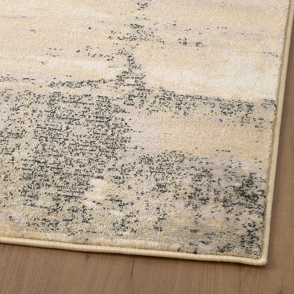 rug, low pile, beige/pink, 160x235 cm IKEA