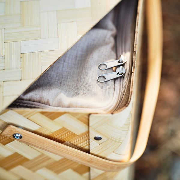 SOLUPPGÅNG Cool basket, bamboo