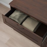 SONGESAND Bedroom furniture, set of 4, brown, 160x200 cm