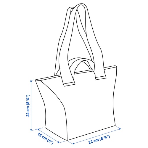 Illustration with measurements for the product: SPJUTSÖ.