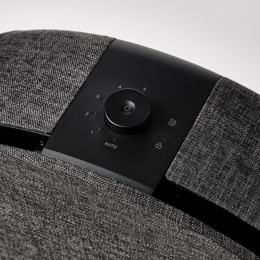 STARKVIND air purifier, black/smart IKEA