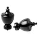 Option: STINKSYSKA Finials, 1 pair, black