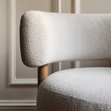 STOCKHOLM 2025 Armchair, Djurmo grey/white