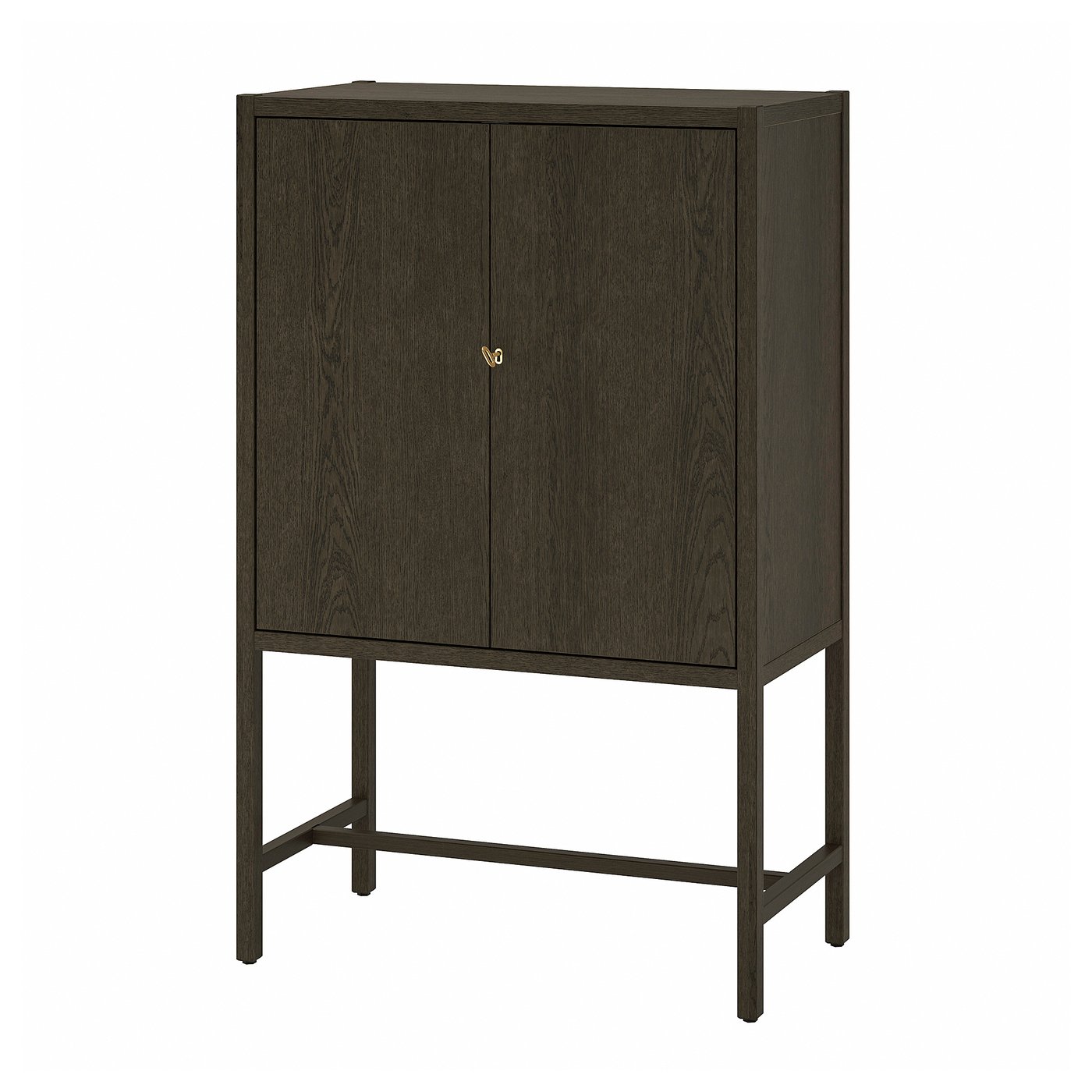 IKEA STOCKHOLM 2025 cabinet with 2 doors 80x40x126 cm Oak veneer