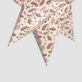 STRÅLA Lamp shade, leaf red, 48 cm