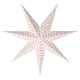 STRÅLA Lamp shade, star red, 70 cm