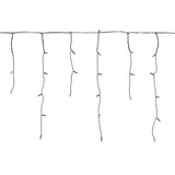 STRÅLA LED lighting chain with 200 lights, outdoor/icicle-shaped