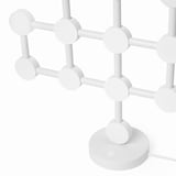 STRÅLA LED table lamp, white, 47 cm