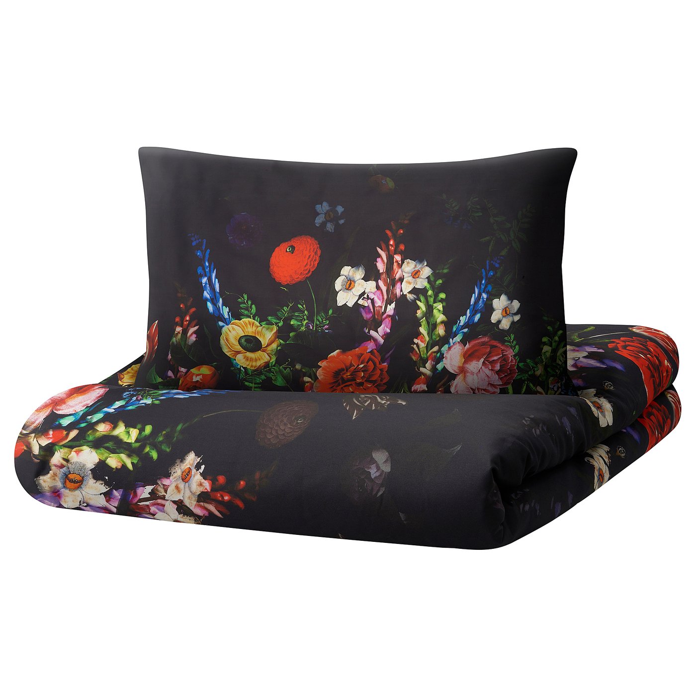 ikea floral pillow