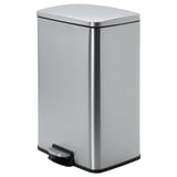 SULTEN Pedal bin, stainless steel, 50 l