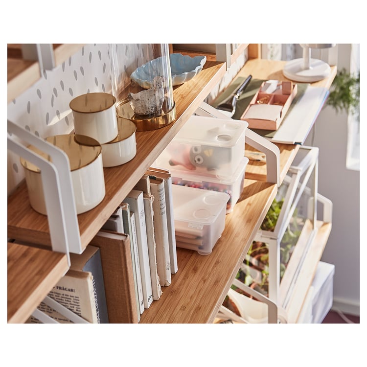 SVALNÄS Shelf, bamboo, 61x15 cm IKEA