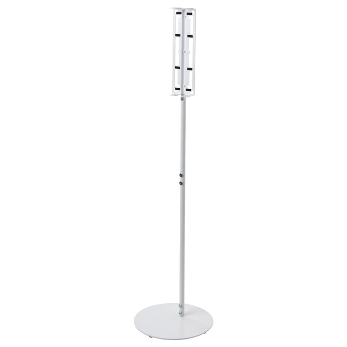 SYMFONISK bookshelf speaker floor stand, white IKEA