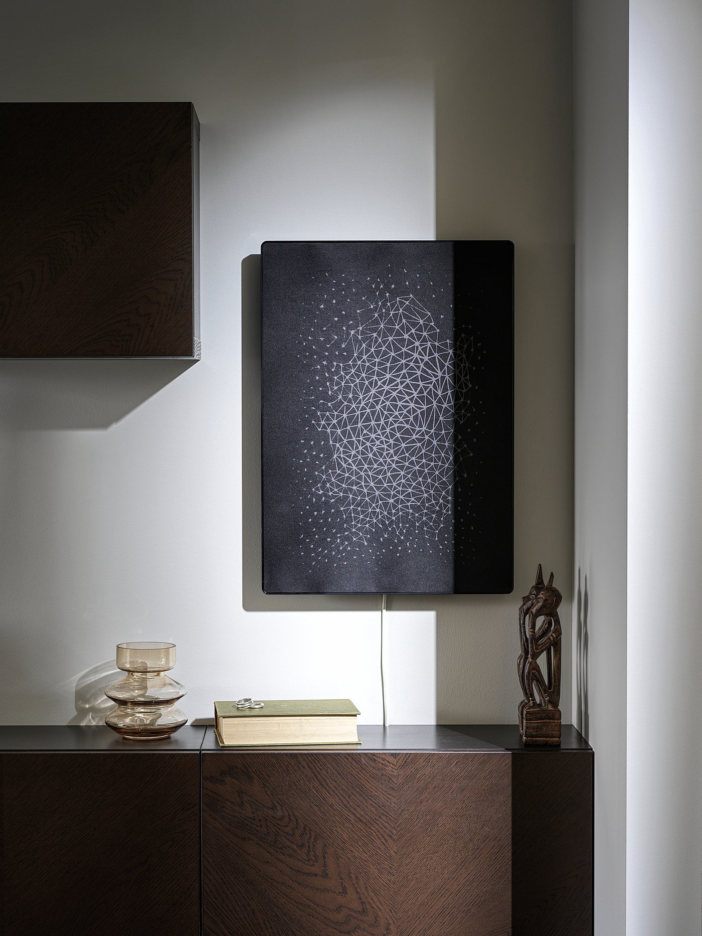 SYMFONISK picture frame with WiFi speaker, black/smart - IKEA - IKEA