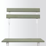 TÄRNÖ Table+2 chairs, outdoor, white/green