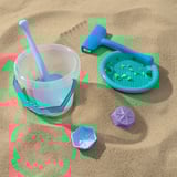 TALTRAST 6-piece sand play set, blue/green