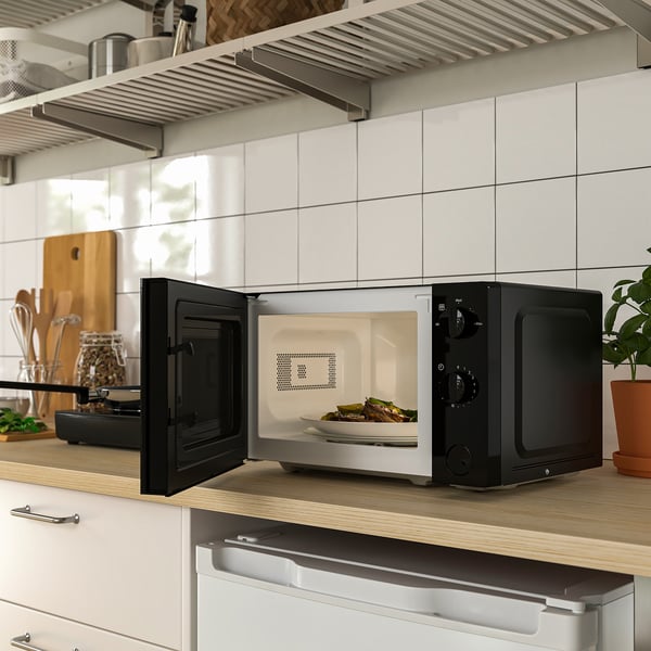 TILLREDA Microwave oven, black