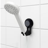 TISKEN Hand shower park bracket w suc cup, black