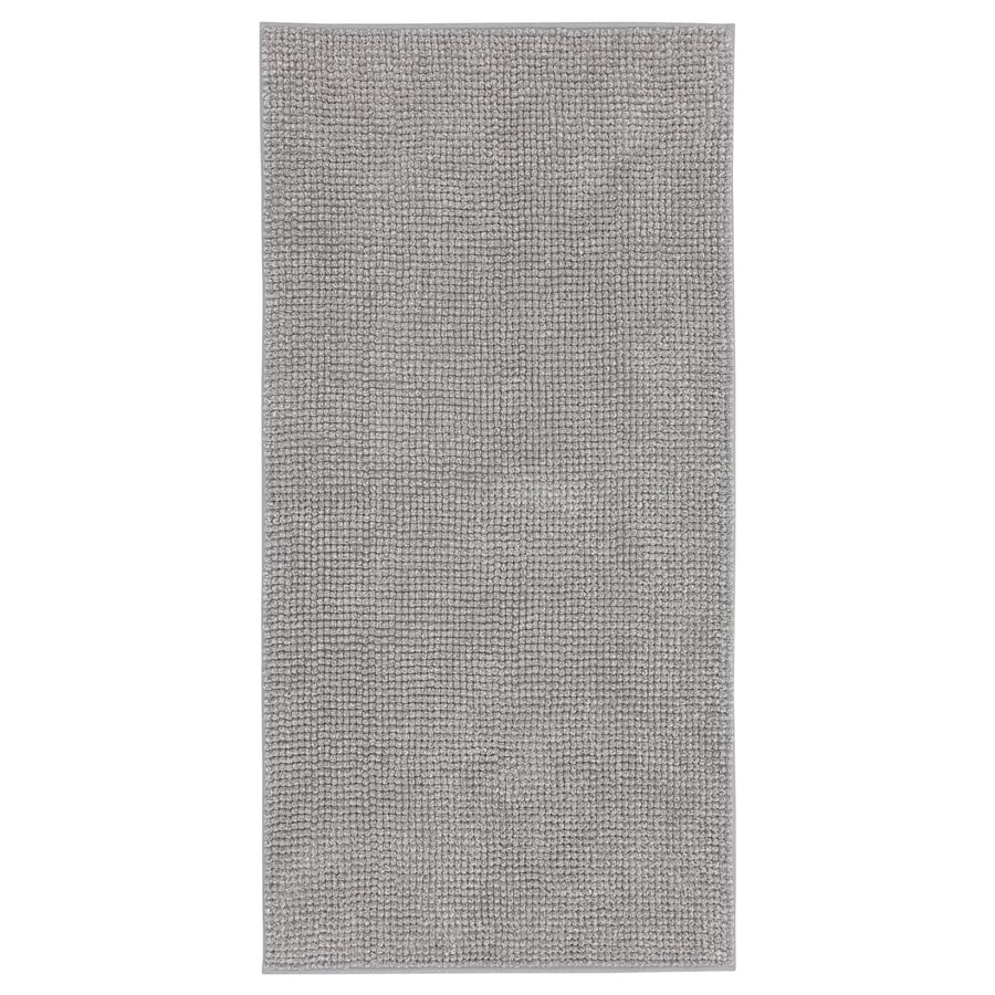 TOFTBO bath mat, greywhite mélange, 60x120 cm IKEA