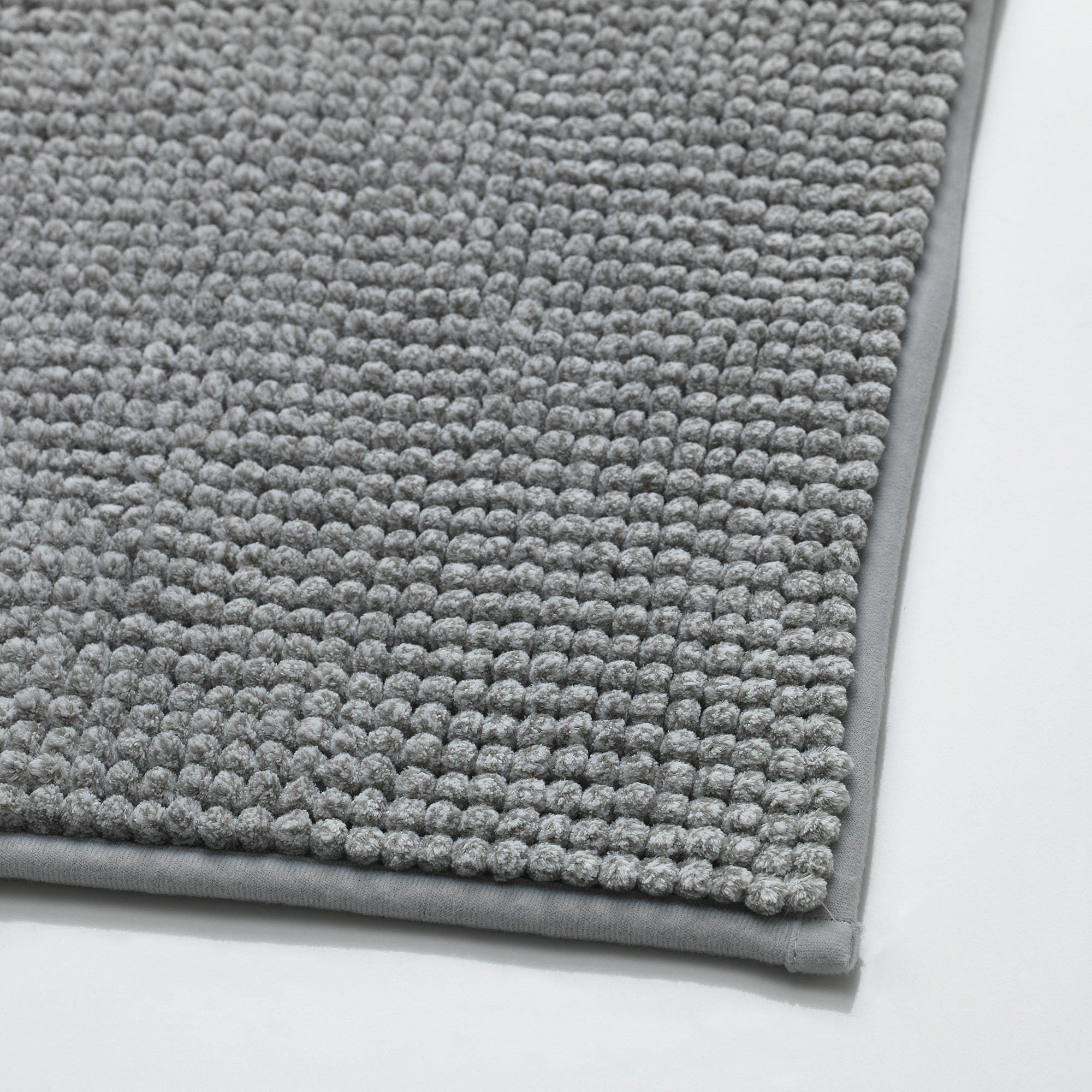 TOFTBO Bath mat, greywhite mélange, 60x120 cm IKEA