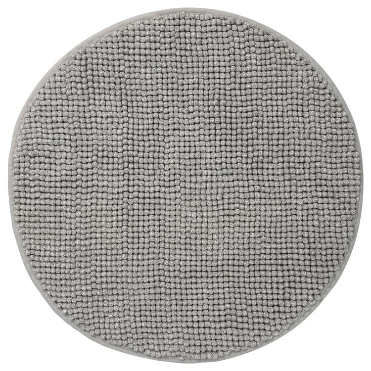 TOFTBO bath mat, greywhite mélange, 55 cm IKEA