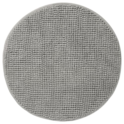 TOFTBO bath mat, greywhite mélange, 55 cm IKEA