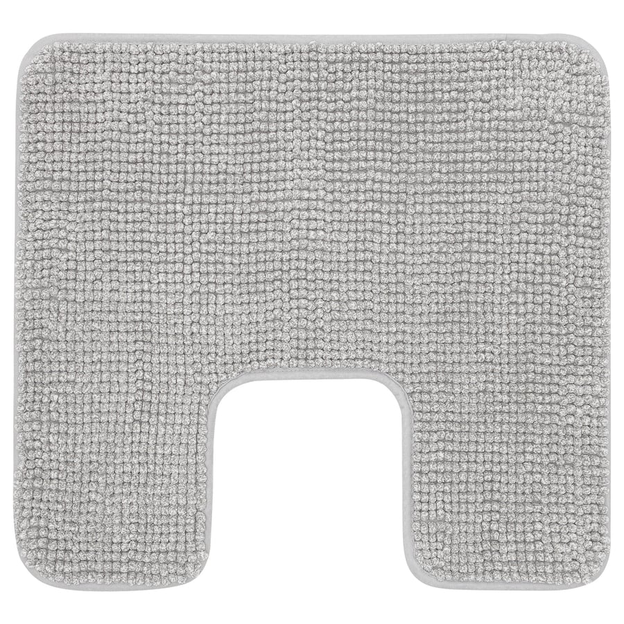 TOFTBO pedestal mat, greywhite mélange, 55x60 cm IKEA