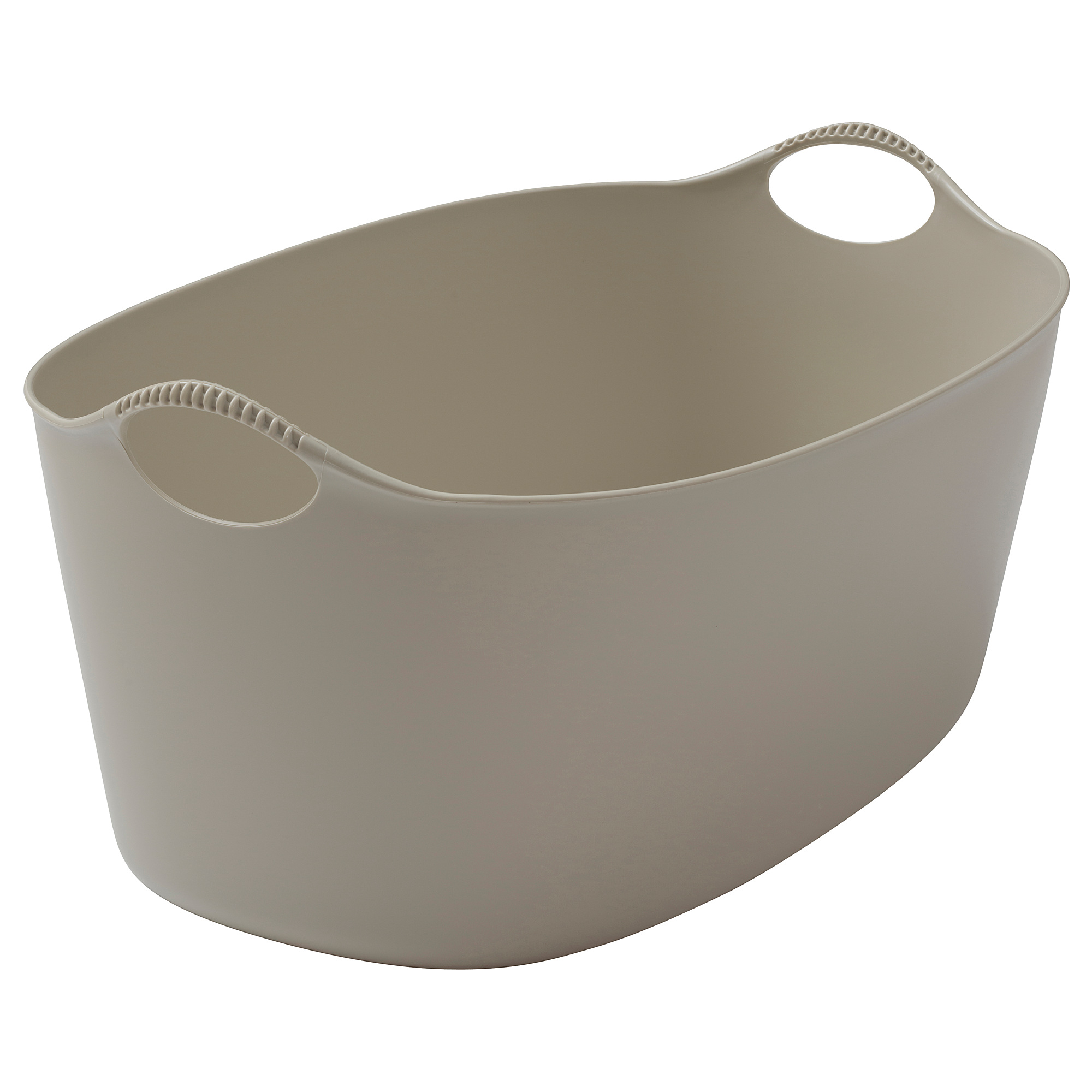 TORKIS Flexi laundry basket, in/outdoor, beige, 35 l IKEA