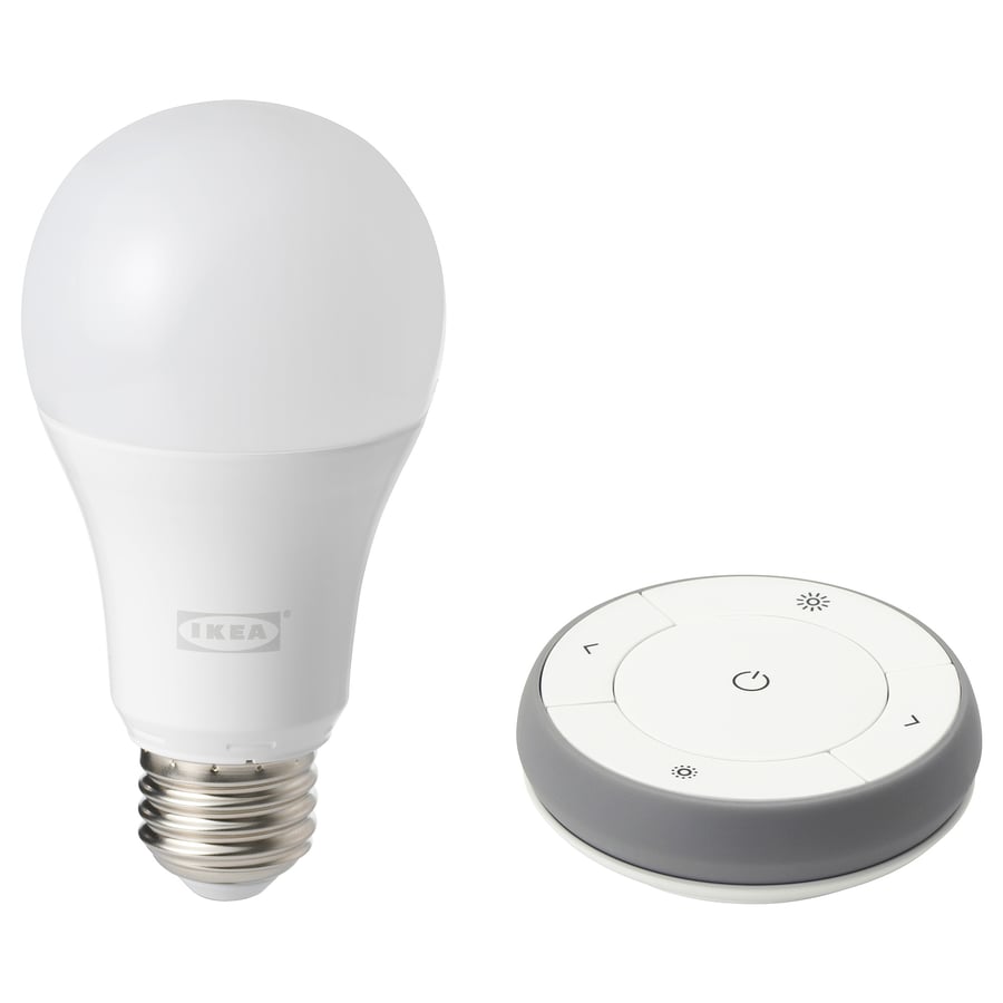 TRÅDFRI Remote control kit, white spectrum, E27 IKEA