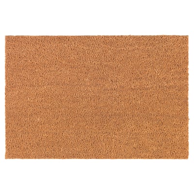 TRAMPA Door mat, natural, 40x60 cm