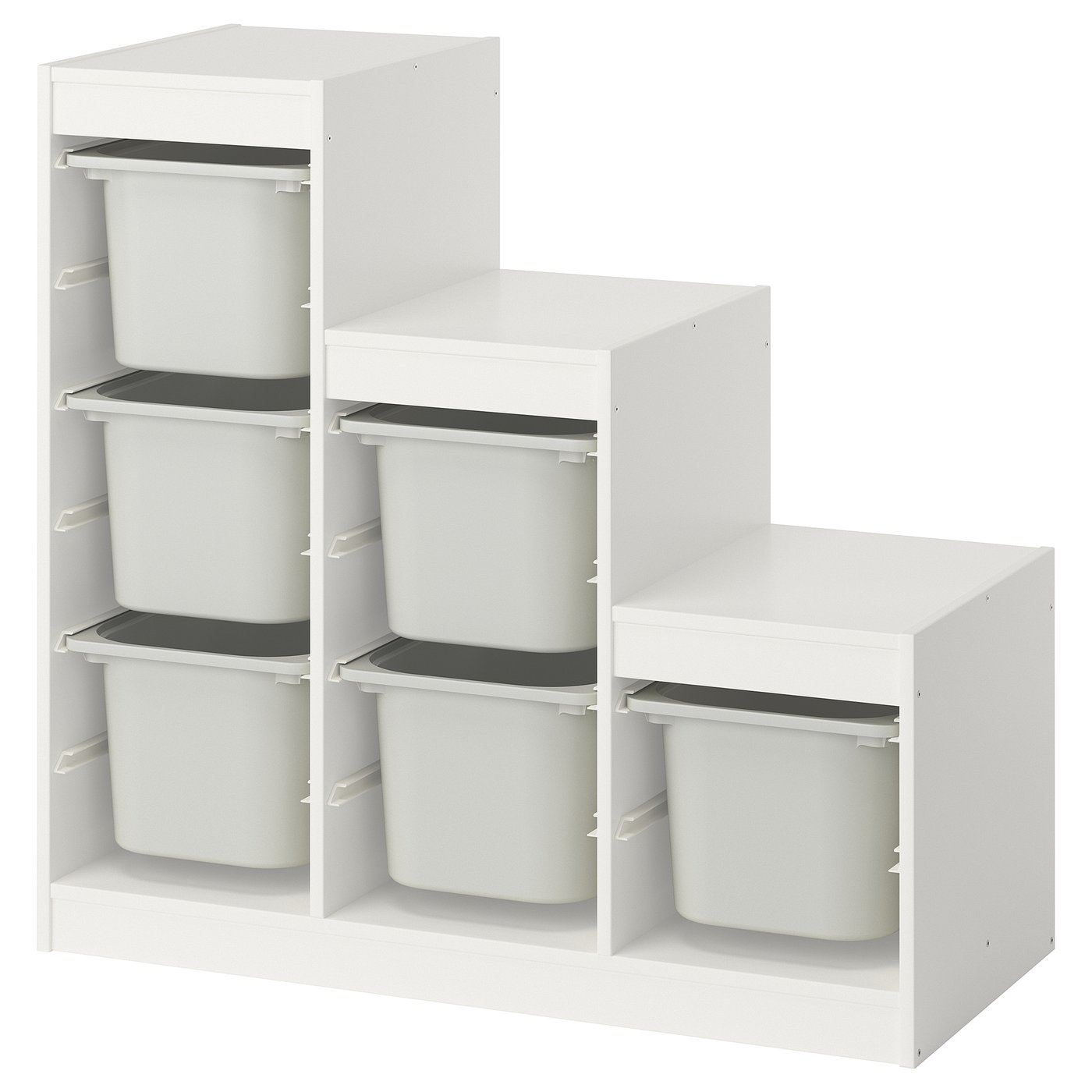 IKEA TROFAST storage combination with boxes 99x44x94 cm